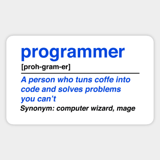 Programmer Sticker